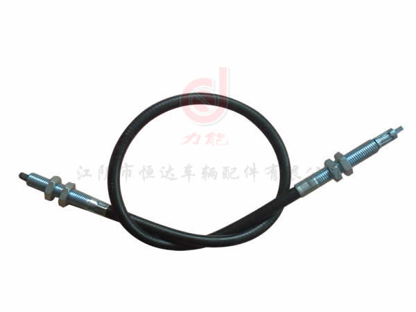 Snowplow flexible shaft assembly